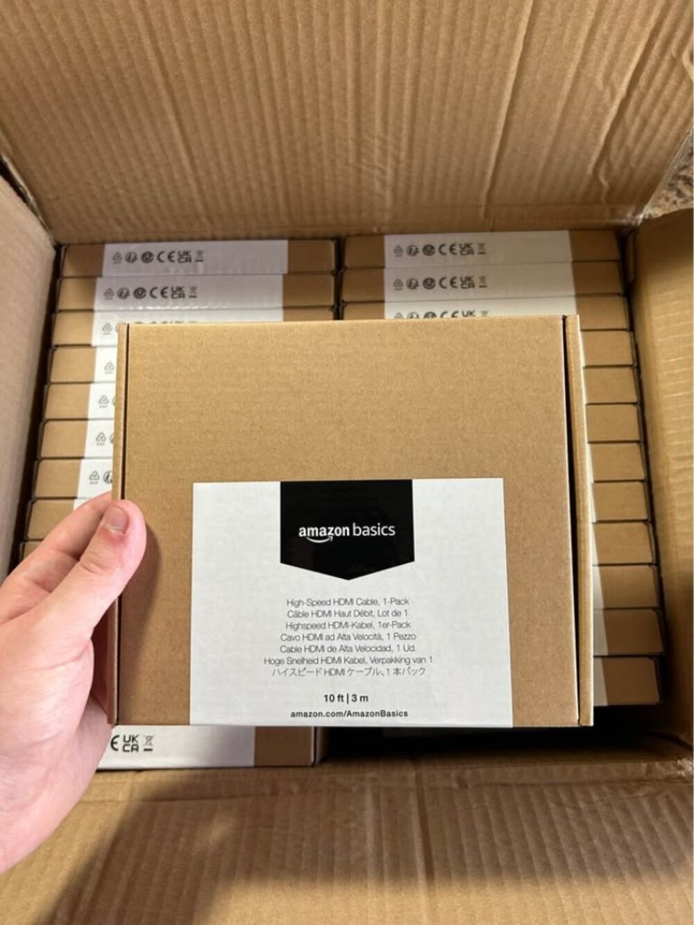 10ft HDMI Cable (Amazon Basics HDMI Cable 2.0)